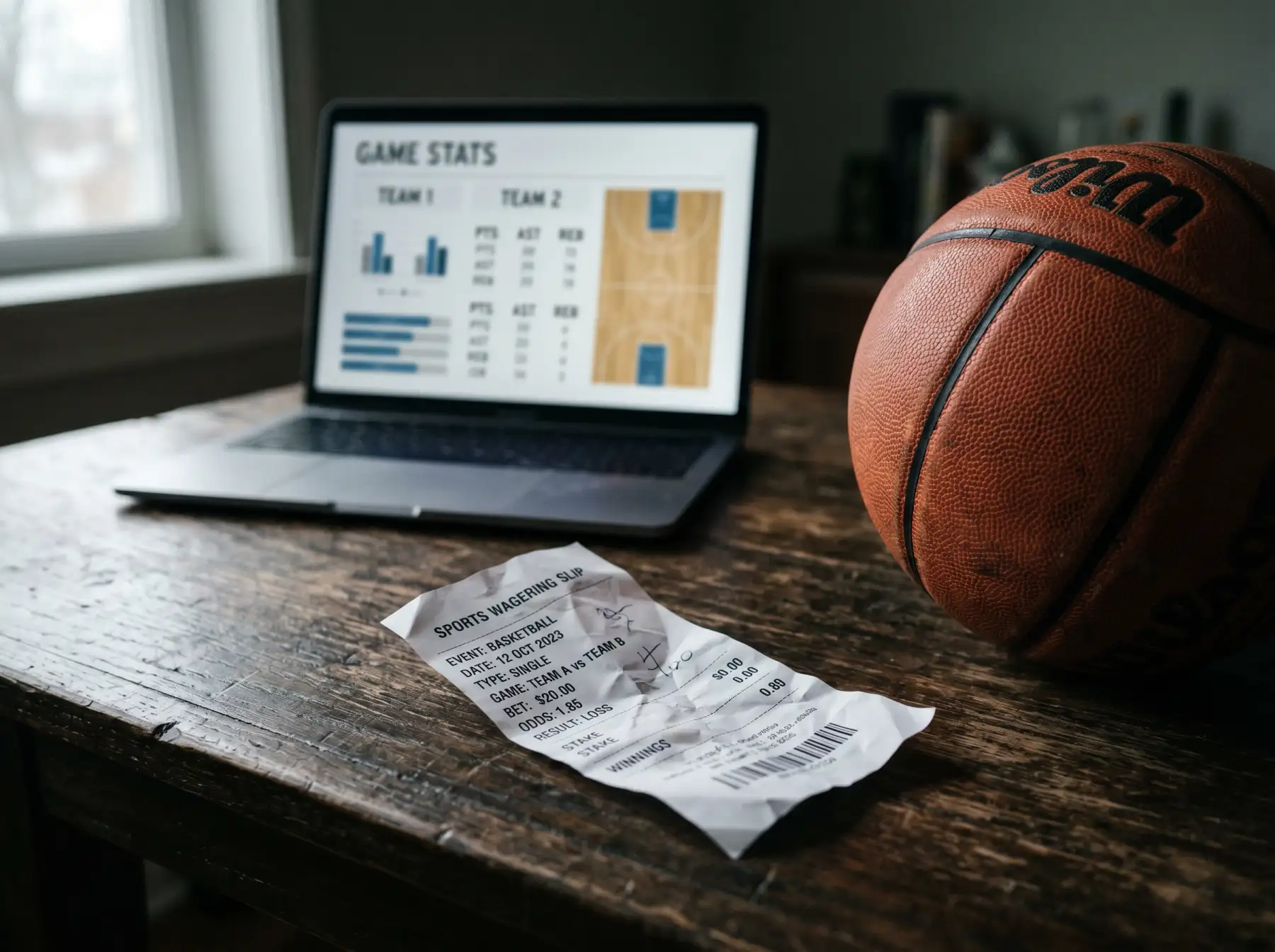 Errores frecuentes del apostador novato en baloncesto con sesgo favorito, chasing, parlays y desconocimiento del overround