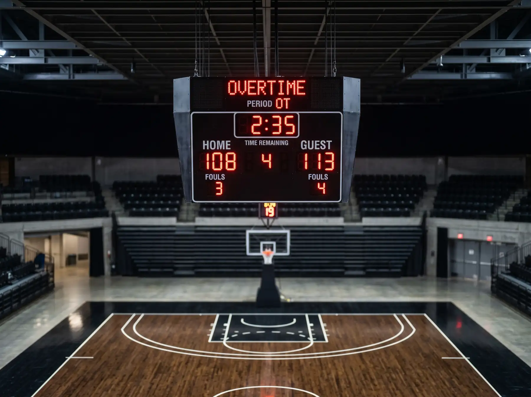 Liquidación de apuestas de baloncesto en prórroga con diferencias entre moneyline, totales, cuartos y player props